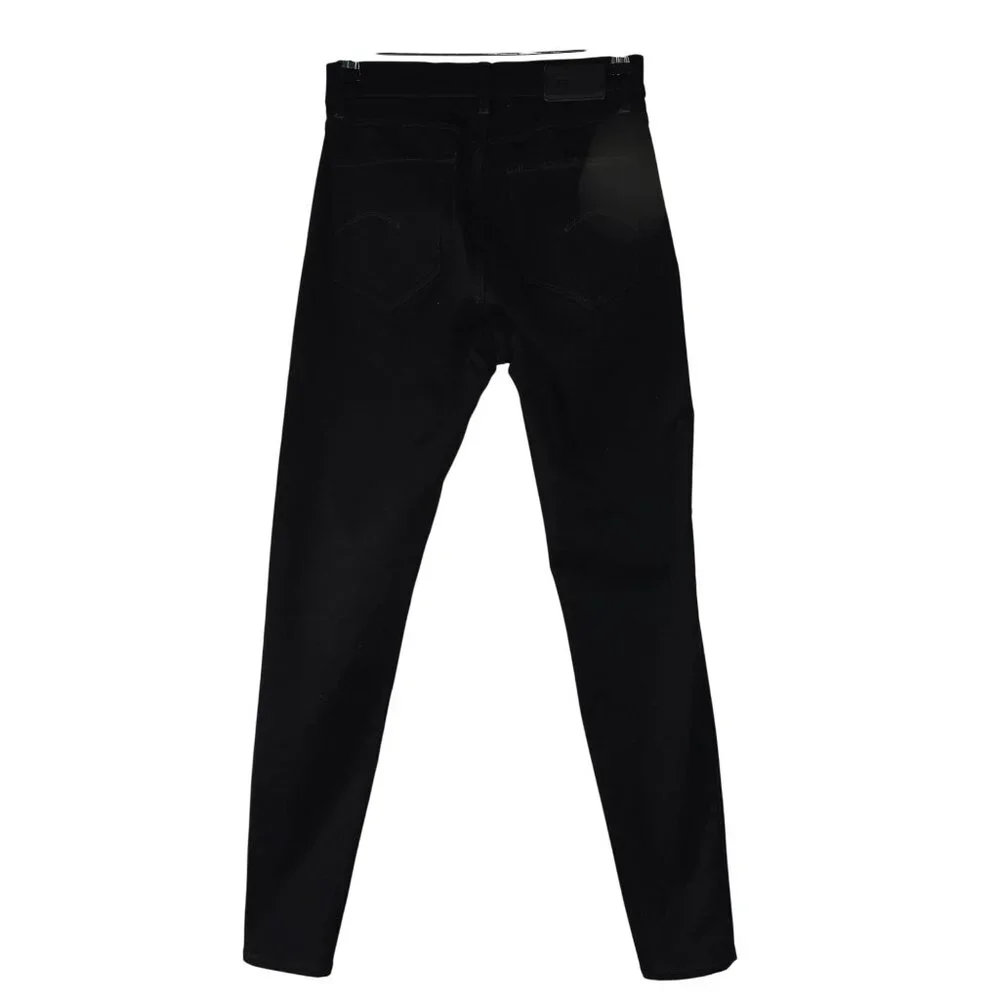 G Star Raw Shape Skinny Black High Rise Stretch Jeans Sz W28 L30 NWOT